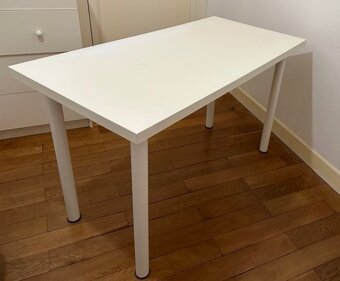 Bily stůl Ikea Linnmon Adils 100x60x74cm - 2