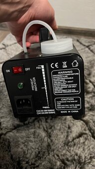 Prodám mlhovač LED-500W + 5 litru kapaliny na mlhu - 2