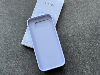 Google Pixel 9a, originální kryt, fialová barva Iris - 2