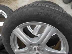 225/55/17 ZIMNÍ ALU ŠKODA KAROQ SEAT AUDI VW - 2