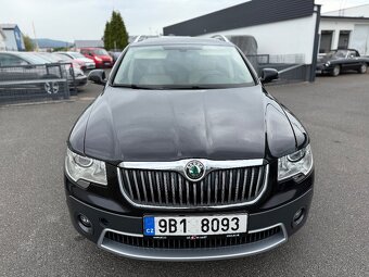 Škoda Superb 2 kombi SCOUT 2.0 TDI 125 KW, 4x4, 12/2012 - 2