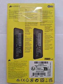 Corsair Vengeance 32GB (2x 16GB) DDR5 7200MHz  CL34-44-44-96 - 2