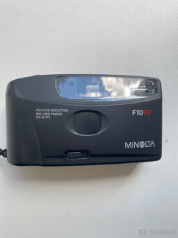 Retro fotoaparát Minolta F10 BF + originální pouzdro - 2