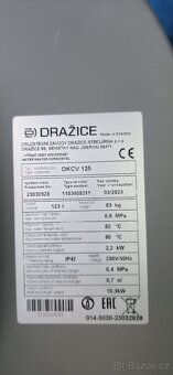 Bojler Dražice ležatý kombi 125l - 2