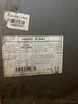 Krbová kamna haas sohn 7kw - 2
