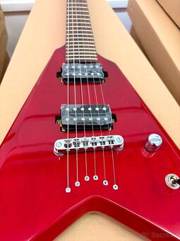 Elektrická kytara Flying V Fokus TOP - 2