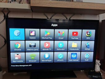 Full HD Televize Gogen TVF40A146 + Setobox DVB-T2 Android - 2