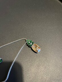 Magnetický set - přívěsek a náušnice - 2