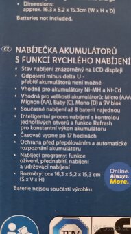 Univerzální nabíječka baterií TAL 1000 - 2