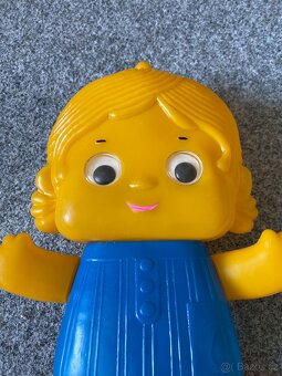 hračky staré hračky plastová panenka retro hračka panna - 2