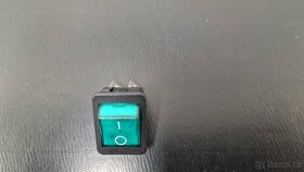 ATMOS - Vypínač hlavní - zelené - nové provedení - S0091 - 2