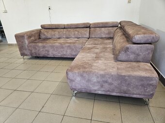 ROHOVÁ SEDACÍ  SOUPRAVA- EL. VÝSUVEM - 2