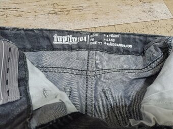 Chlapecké kalhoty, rifle, džíny vel. 110/116 - 2
