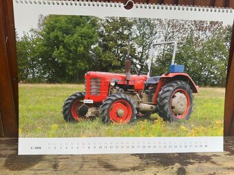 Kalendáře s traktory Zetor na rok 2026 - 2