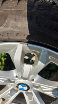 Originál disky BMW včetně zimních pneumatik 225/50/R17 - 2