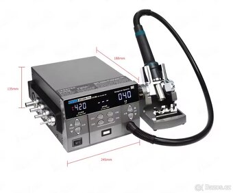 SUGON 8620-DX, Horkovzdušná pájecí stanice - 2