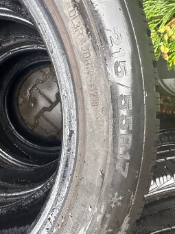 215/55R17 Dunlop Winter Sport 5 sada 4ks - 2