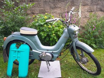 Jawetta 551 (1960) – pojízdná, pěkná patinovka + revma plech - 2