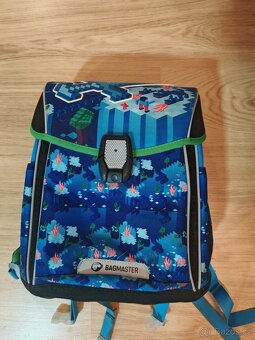 Školní aktovka Bagmaster PRIM 22 minecraft - 2