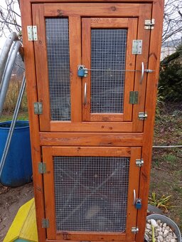 Dřevěná voliéra - 2