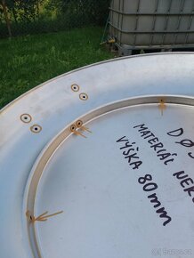 Nerezová mísa s dírami, průměr 598mm, výška 80mm - 2