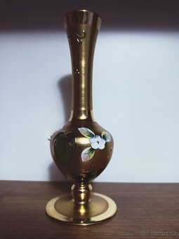 novoborské sklo - malá vázička - 2