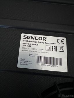 Indukční vařič Sencor - 2