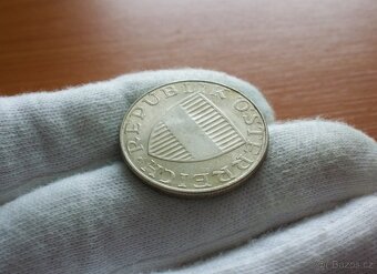 Stříbrný 10 Schilling 1972 - 2