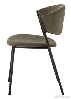 Polstrované jídelní židle, set 4ks - 2