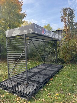 Ocelový přístřešek / konstrukce č.1 - 2