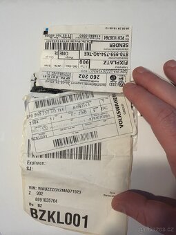 Original klic AUDI - 2