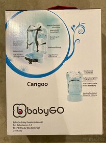 Nosítko Babygo Cangoo - nové, červené - 2