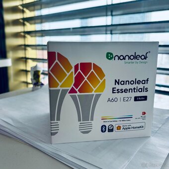 Nanoleaf Essentials Chytré žárovky E27 RGB – 4 balení (3 ks) - 2