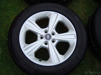 4 XZIMNÍ HLINÍKOVÁ KOLA FORD KUGA 235/55 R17..TOP - 2
