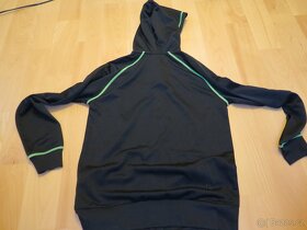 prodám mikinu s kapucí na zip zn. H&M Sport -vel. 158/164 - 2