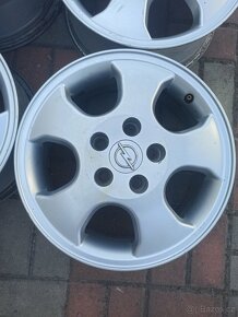 OPEL 5X110X65, 6JX15 ET49-ORIGINÁLNÍ ALU KOLA - 2