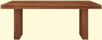 Jídelní stůl Ethnicraft DOUBLE teak - 2