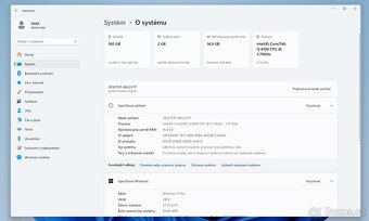 PC/i3-6100 4x3,70GHZ/16GB DDR4/128GB M.2+500GB/GPU 2GB/W11 - 2