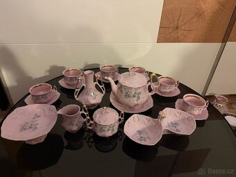Růžový porcelán-retro - 2