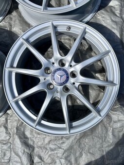 5x112 R17 originální hliníkové disky Mercedes Benz - senzor - 2