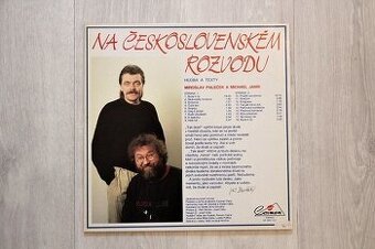 LP deska " Na československém rozvodu" Paleček a Janík - 2