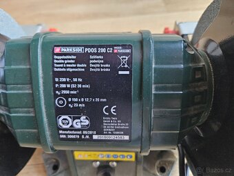 Stolní Dvoukotoučová bruska Parkside PDOS 200 W - 2