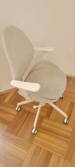 Ikea Hattefjäll židle s područkami, Gunnared béžová/ - 2