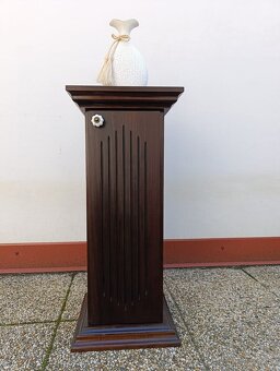 Rustikální skříňka, nábytek z masívu, designový kousek - 2