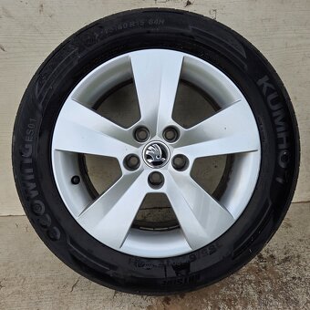 Alu kola Škoda Matone 15" 5x100 (VW, Seat, Audi) - 2