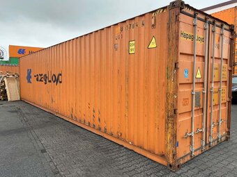 LODNÍ KONTEJNER 40' HC – 12metrů – ZVÝŠENÝ - HIGH CUBE - 2