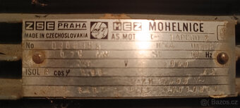 Asynchronní elektromotor 1f 0,75kW - 2