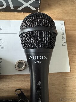 Audix OM2 profesionální dynamický mikrofon pro zpěv - 2