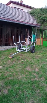 Vozík na dřevo - vyvážečka - 2