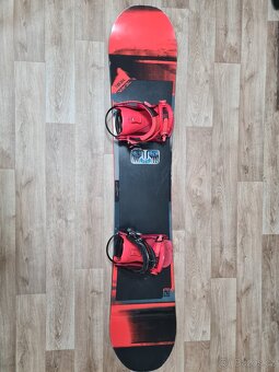 Snowboard Nitro Team 159W - komplet - 2
